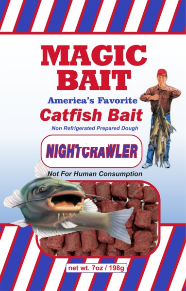 Magic Bait Cubed Dough Bait - 7oz Night Crawler