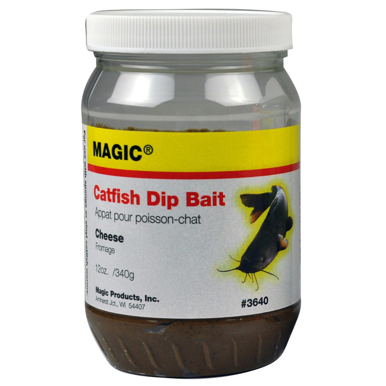 Magic Catfish Dip Bait - 12oz Cheese