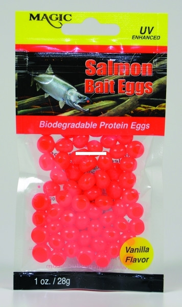 Magic Salmon Bait Eggs - 1oz Bright Red/Vanilla