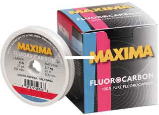Maxima Leader Wheel - 27 yd Clear 8 lb