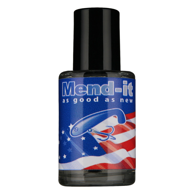 Mend-It! Soft Bait Glue - 1oz Glass Bottle