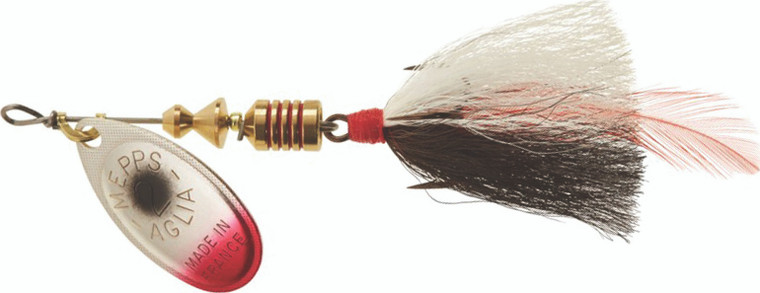 Mepps Aglia Bait Dressed - 1/6oz Silver Shad