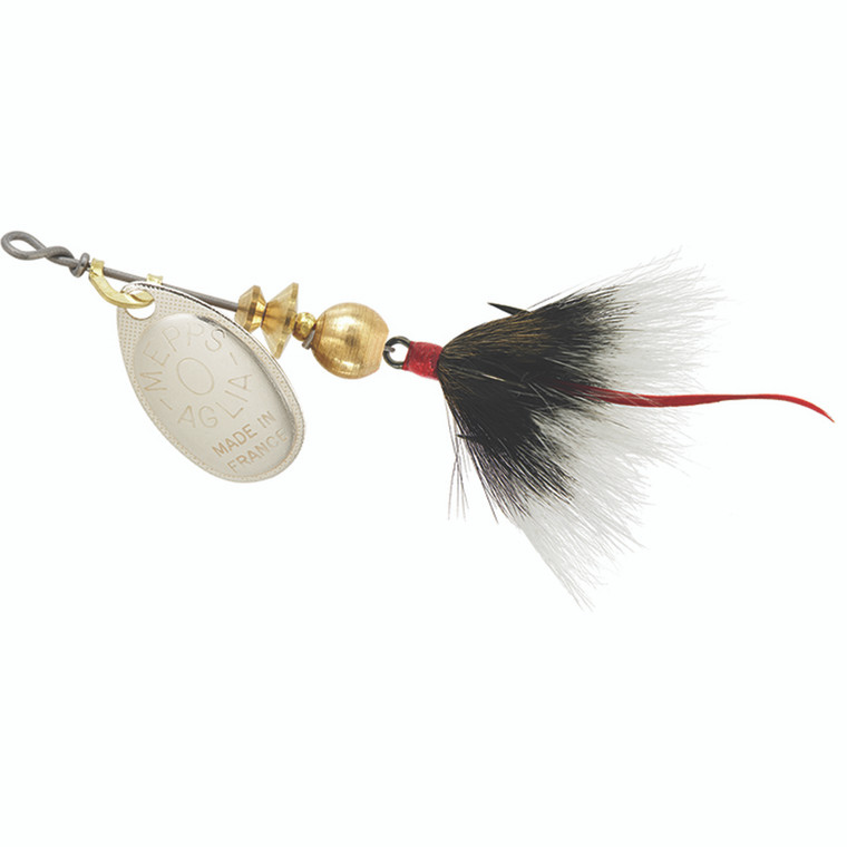 Mepps Aglia Dressed - 1/12oz Silver-Grey