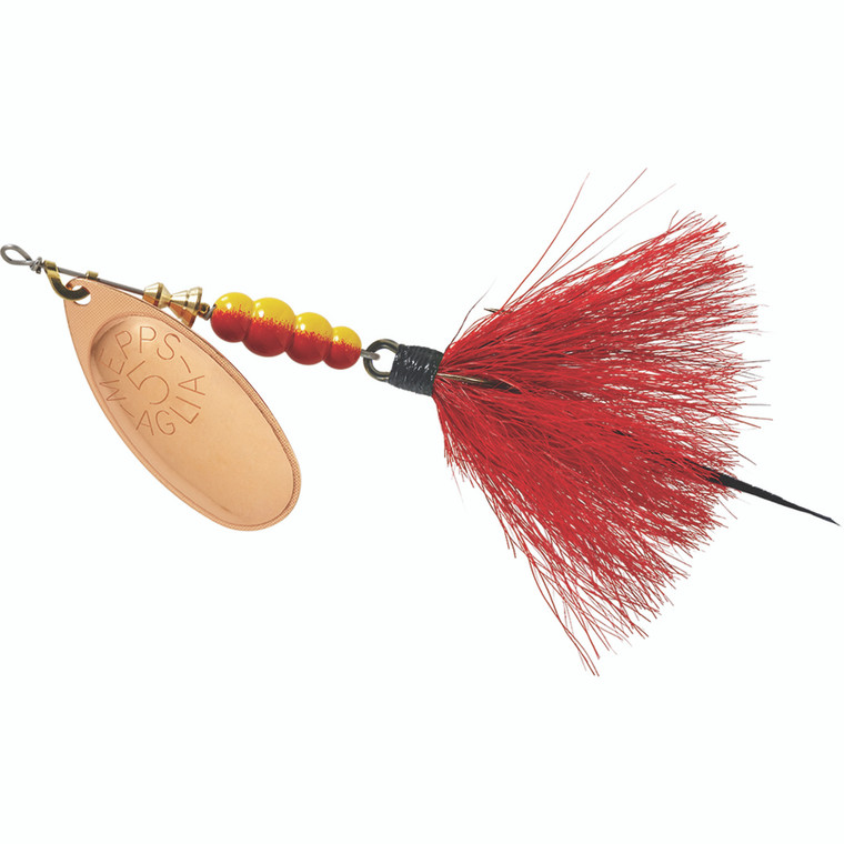 Mepps Aglia Dressed - 1/2oz Copper-Red