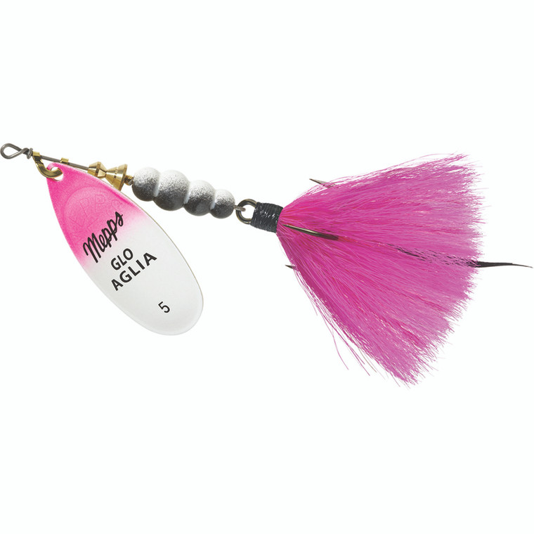 Mepps Aglia Dressed - 1/2oz Glo Pink-Pink