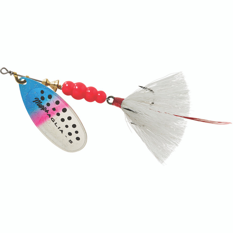 Mepps Aglia Dressed - 1/2oz Rainbow Trout-White