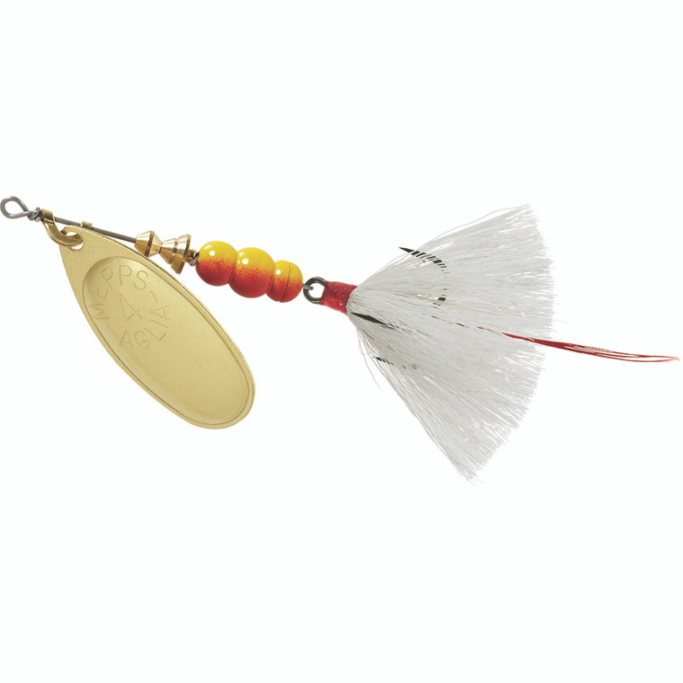 Mepps Aglia Dressed - 1/3oz Gold-White