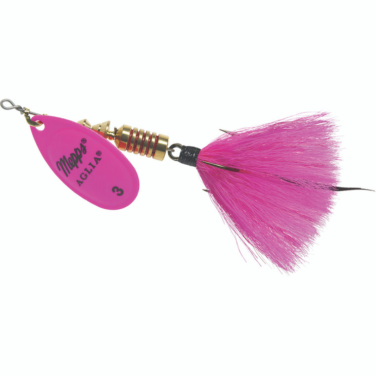 Mepps Aglia Dressed - 1/4oz Hot Pink-Pink