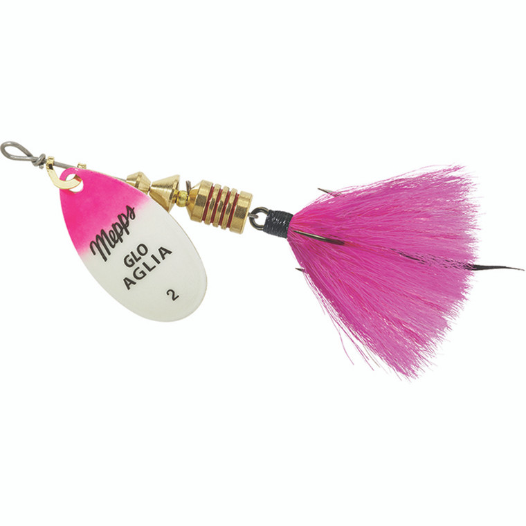 Mepps Aglia Dressed - 1/6oz Glo Pink-Pink