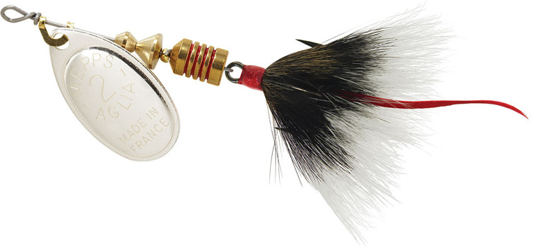 Mepps Aglia Dressed - 1/6oz Silver/Grey