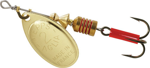 Mepps Aglia Plain - 1/6oz Gold Blade