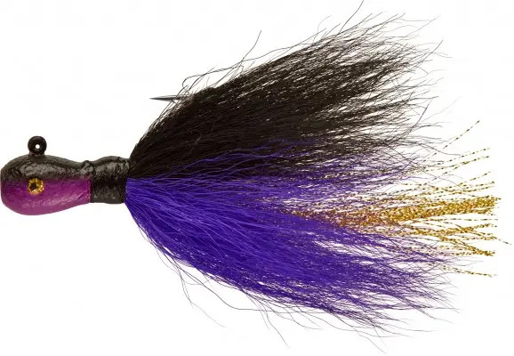 Mepps Bucktail Jig - 1/2oz Black/Purple