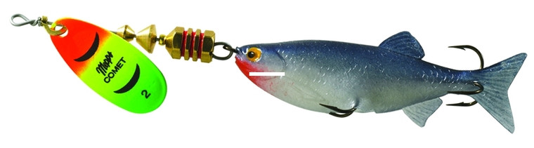 Mepps Comet Mino - 1/4oz Hot Fire Tiger