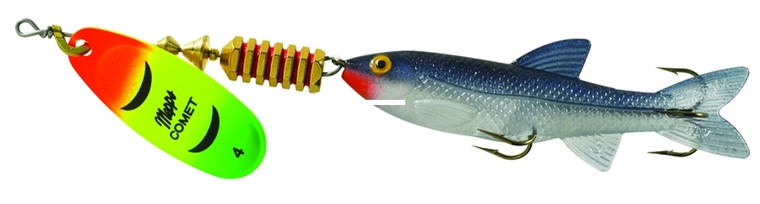 Mepps Comet Mino - 7/16oz Hot Fire Tiger