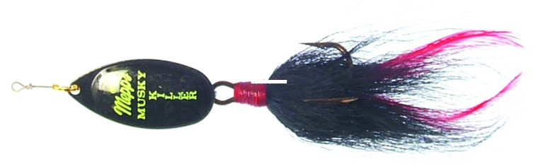 Mepps Musky Killer - 3/4oz Black-Black