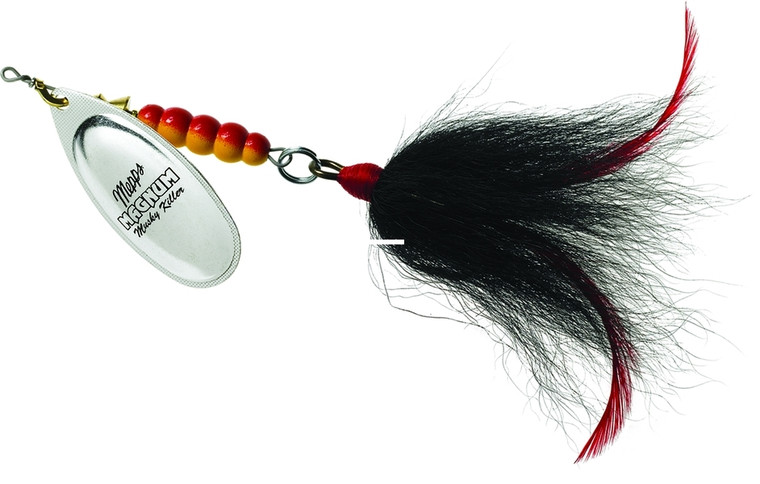 Mepps Musky Killer Magnum - 1.25oz Silver-Black
