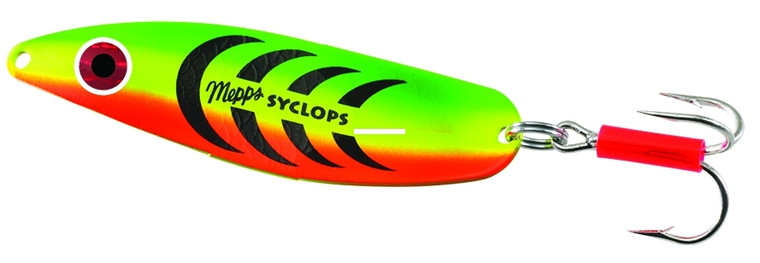 Mepps Syclops Plain - 1oz Hot Fire Tiger