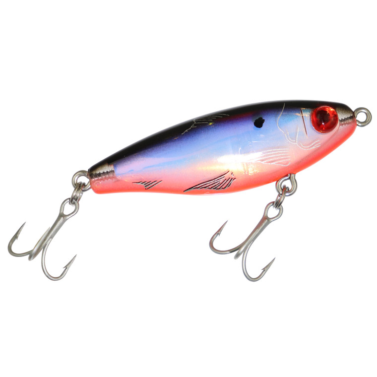 MirrOLure SW Suspend Twitch - 3/8oz 2.63'' BlkBk/Org/Gold