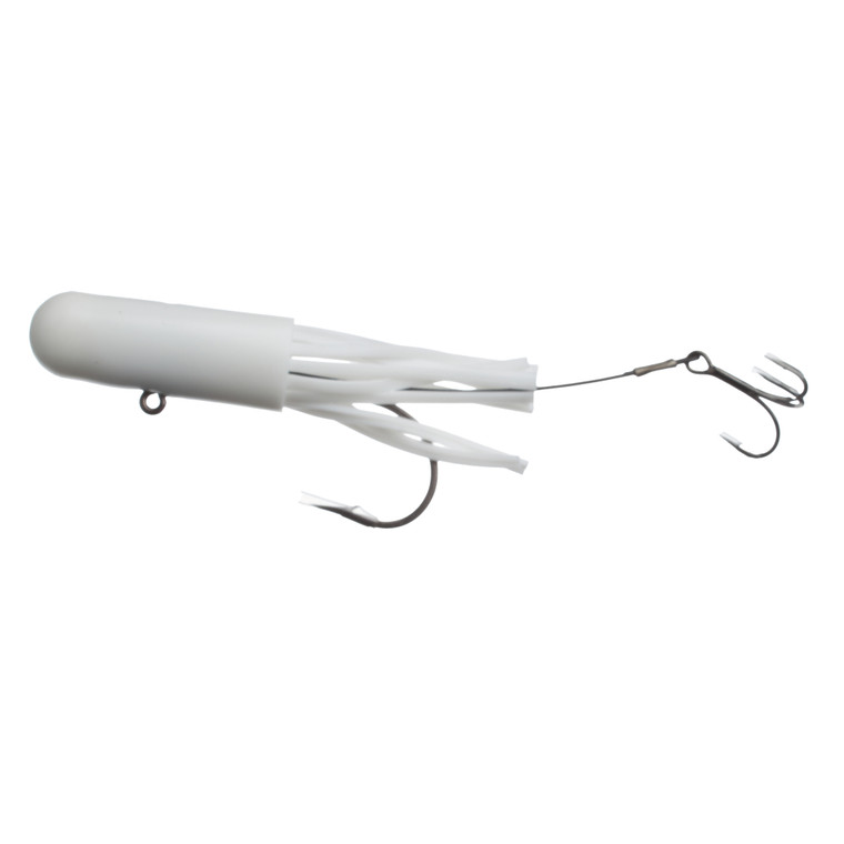 Mission Lake Trout Tube - 3/4oz 4'' White 1pk - LTT34-WH