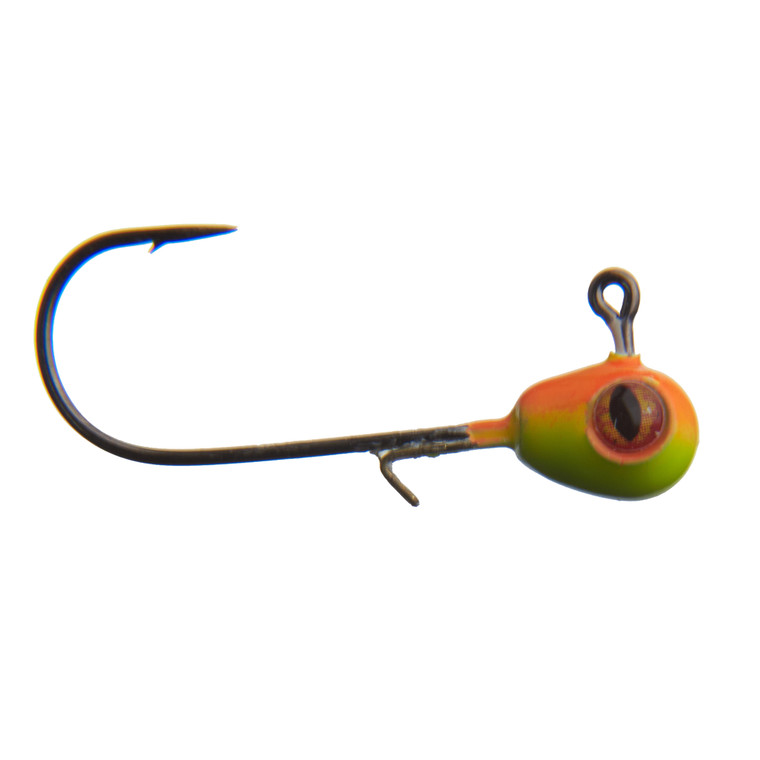 Mission Tung Heavy Metal Jig - 1/8oz Chart/Orange 2pk