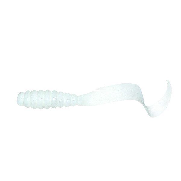 Mister Twister Teenie 2'' - Grub - White - 20pk