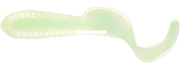 Mr Twister Lil Bit - 1'' White Pearl 20pk