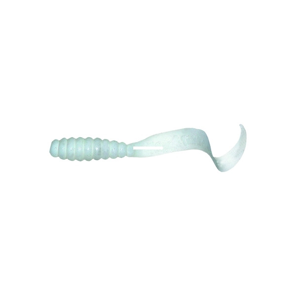 Mr Twister Meeny Tail - 3'' White 100pk