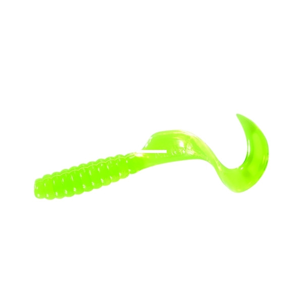 Mr Twister Twister Tail - 4'' Chartreuse 20pk