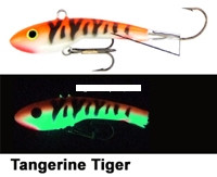 Moonshine Shiver Minnow - #0 Tangerine Tiger