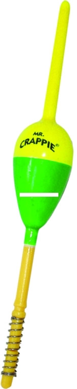 Mr Crappie Balsa SprangThang - Oval 1'' Y/G Spring 36pk