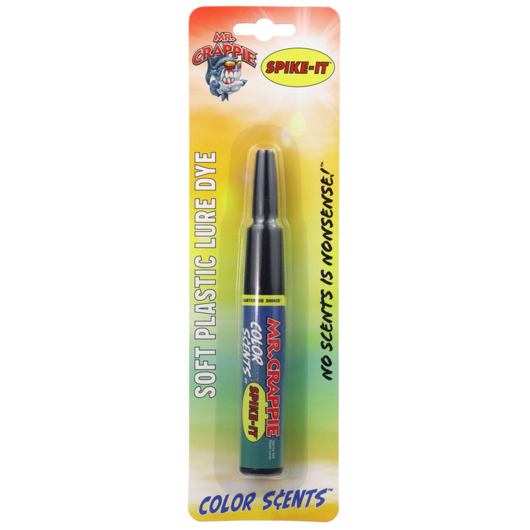 Mr Crappie ColorScent Marker - 6'' Slab Chartreuse Shiner