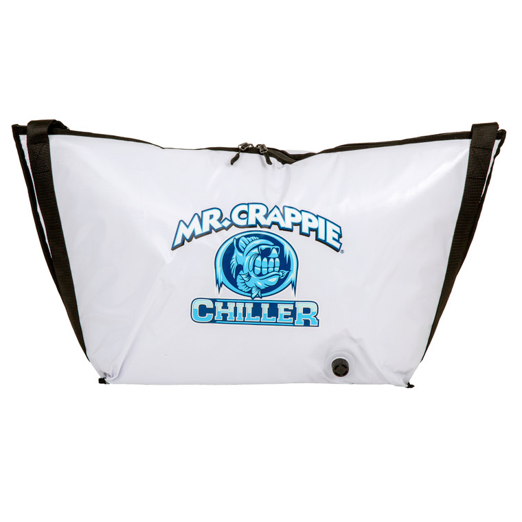 Mr Crappie Fish/Game Bag - Ins - 15''x30''x8'' White/Blue
