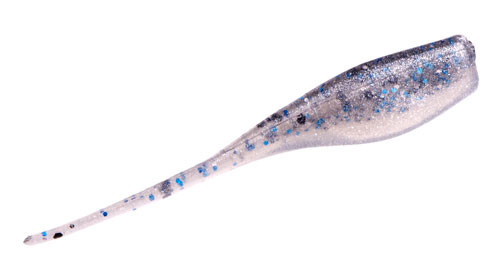 Mr Crappie LightningShad 2'' - Smokey Shad 15pk