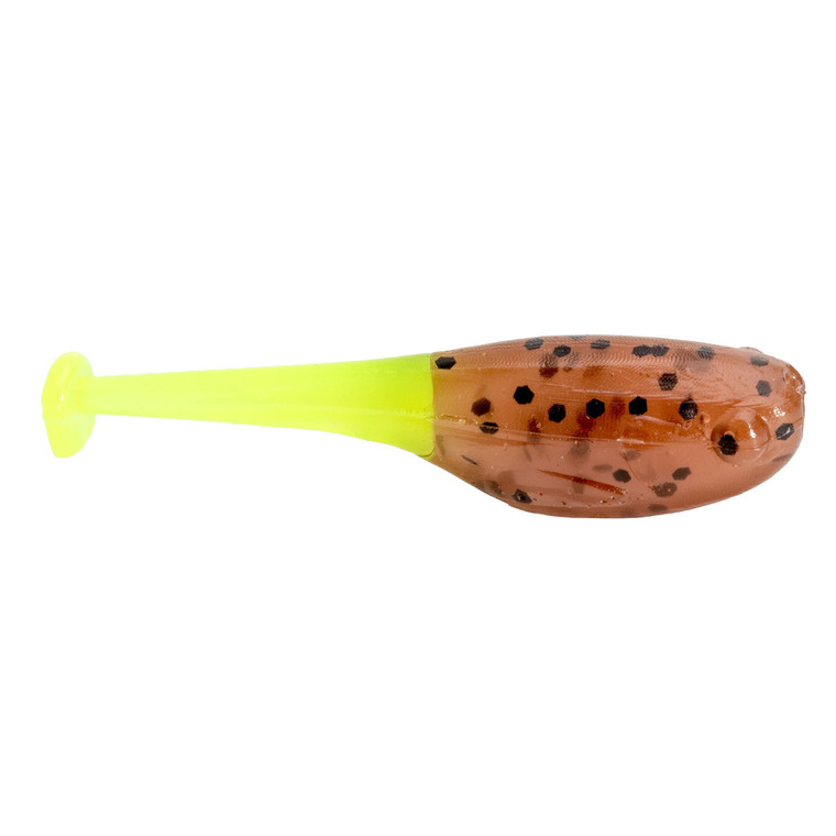 Mr Crappie Lil' Suck'r - 1.5'' Pumpkin w/Chart Tail