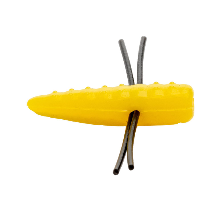 Mr Crappie Maxie Waxie - .75'' Black / Yellow