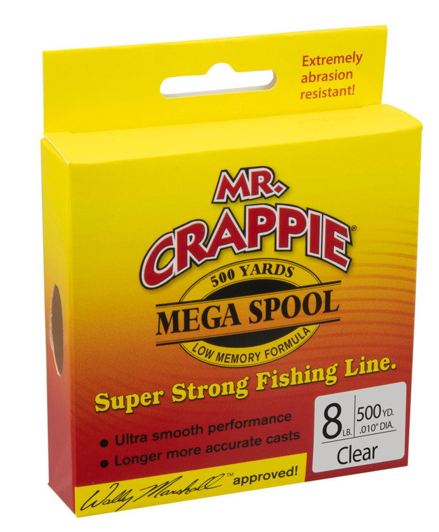 Mr Crappie Mono - 8lb 500 yd Clear