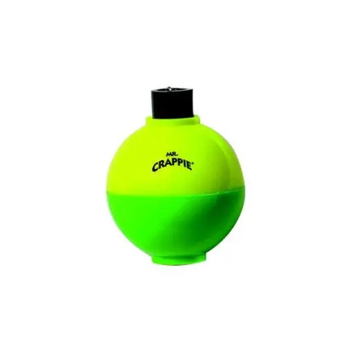 Mr Crappie Rattlin - Round 1.5'' Yellow/Green 3pk