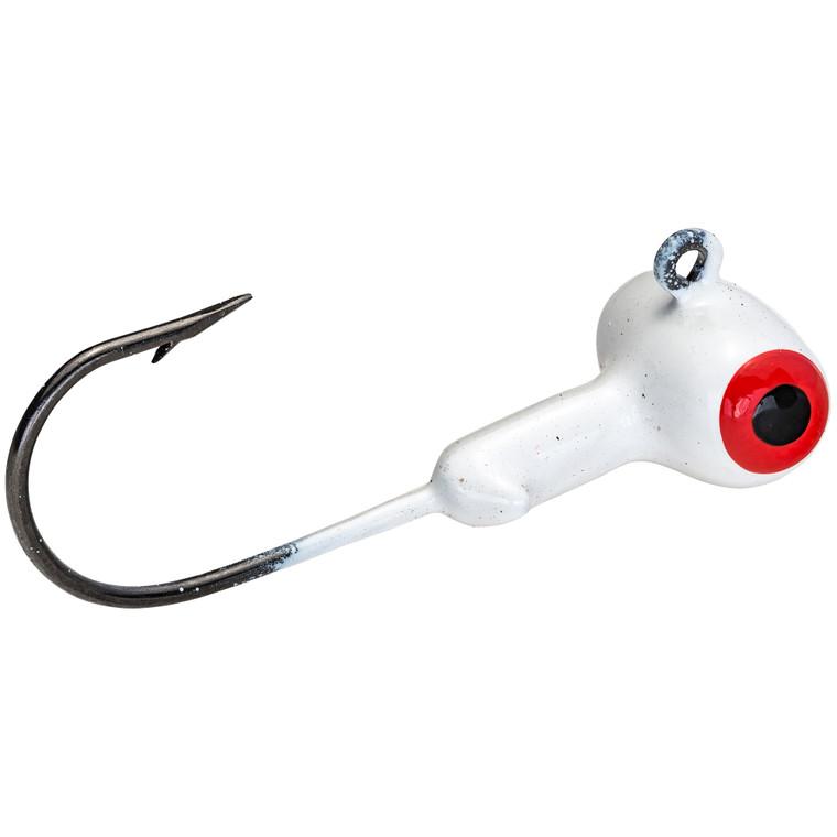 Mr Crappie Sausage Head - 1/8oz White 6pk