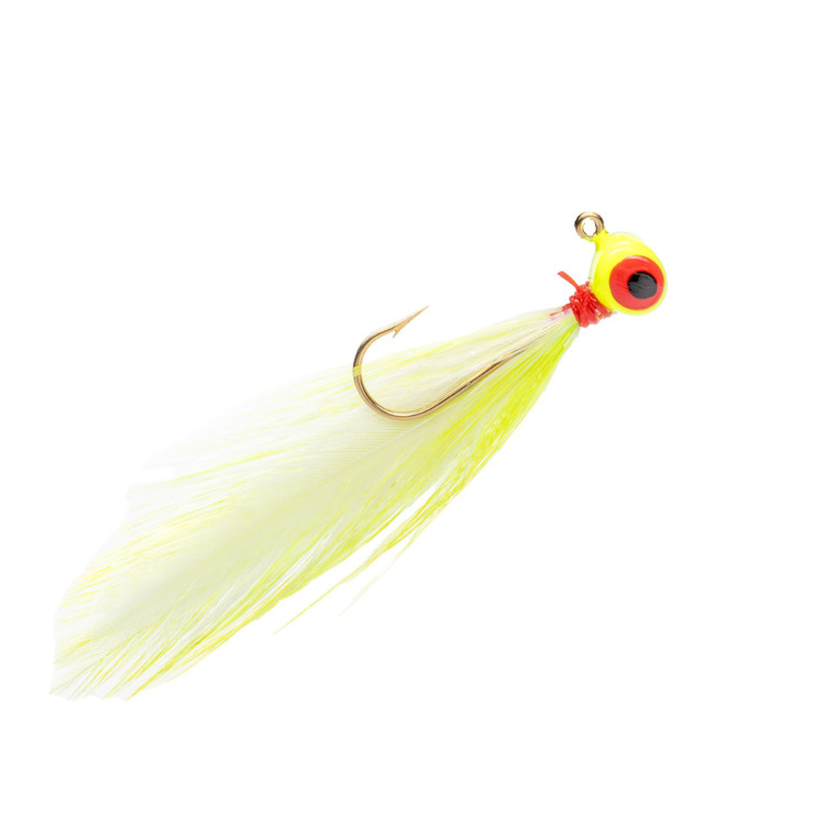 Mr Crappie Shoo Shiner Jig - 1/16oz Refrigerator Wht 2pk