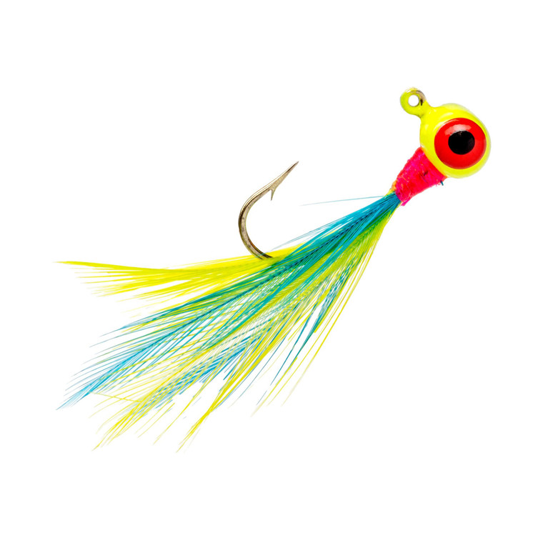 Mr Crappie Shoo Shiner Jig - 1/32oz Blue Grass 2pk