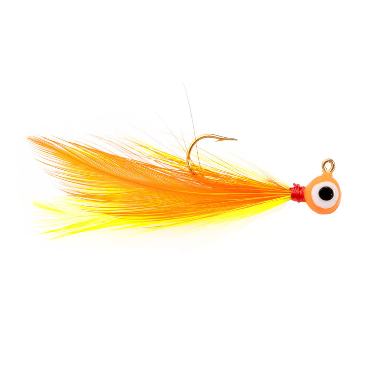 Mr Crappie Shoo Shiner Jig - 1/32oz Osage Orange 2pk