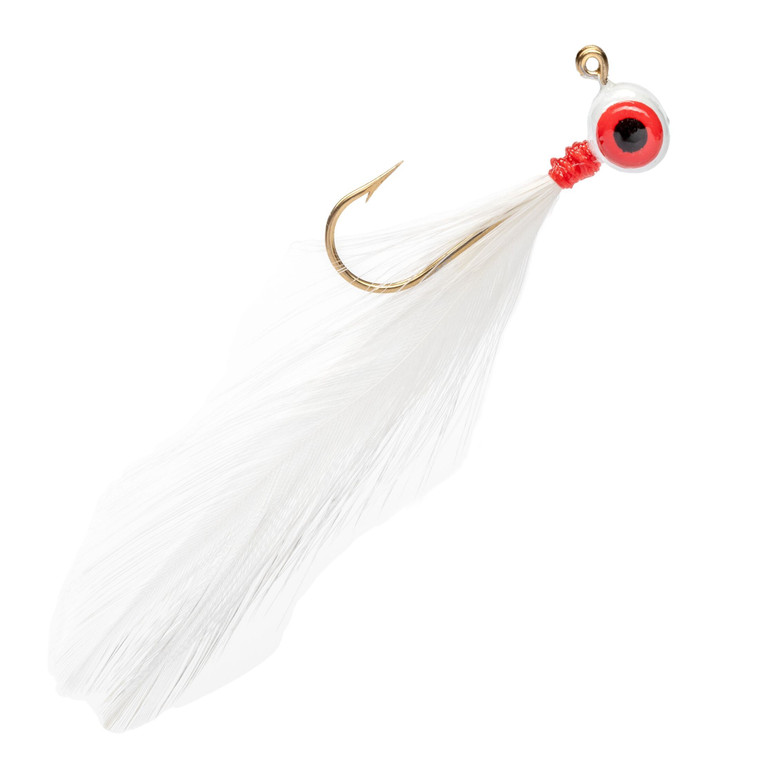 Mr Crappie Shoo Shiner Jig - 1/32oz White Shiner 2pk