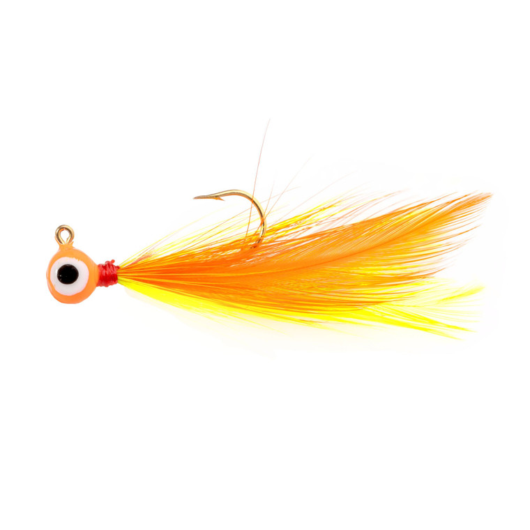 Mr Crappie Shoo Shiner Jig - 1/64oz Osage Orange 2pk