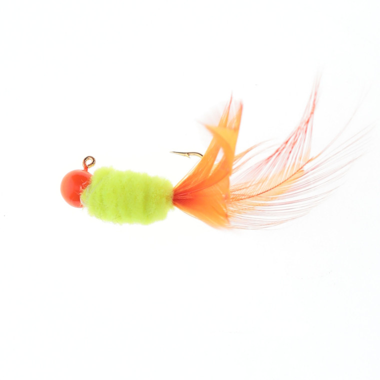 Mr Crappie SlabDadLivHairJg - 1/8oz Gator Bait