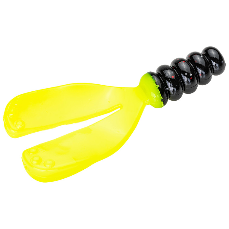 Mr Crappie Snap Jack - Tuxedo Black Chartreuse 15pk