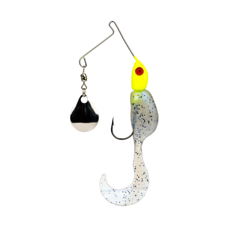 Mr Crappie Spin Baby - Glimmer Blue