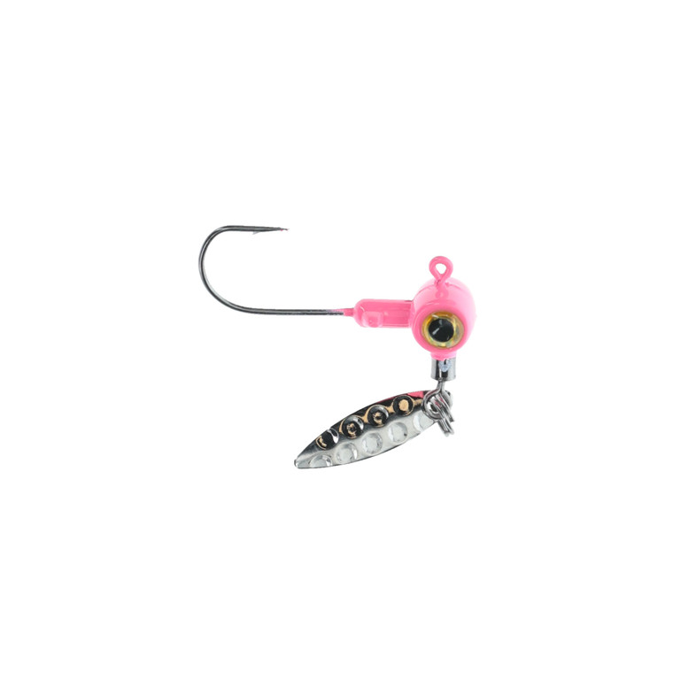 Mr Crappie Ssg Head Spins - 1/8oz Pink