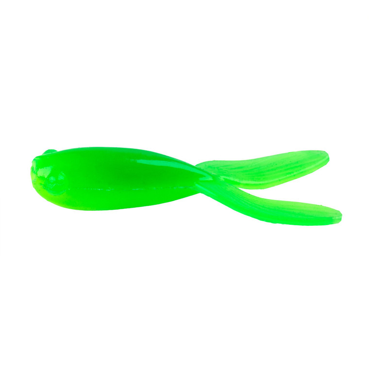 Mr Crappie Teen-Zee Tails - Lime-A-Nator