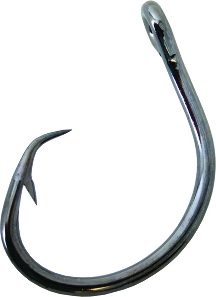 Mustad DmnPrfCirHk - 39950NP - 11/0 Black Nickel 3pk - 39950NP-BN-11/0-3U