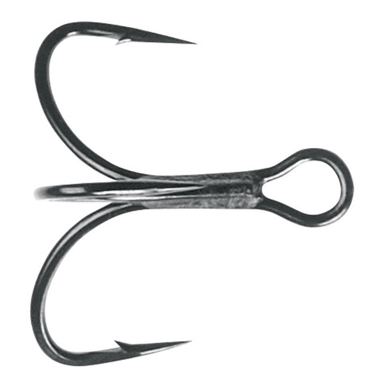 Mustad KVD Elite Round 1X - Size 2 Black Nickel 6pk